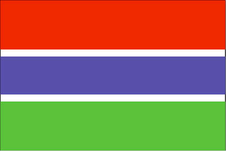 冈比亚国旗
